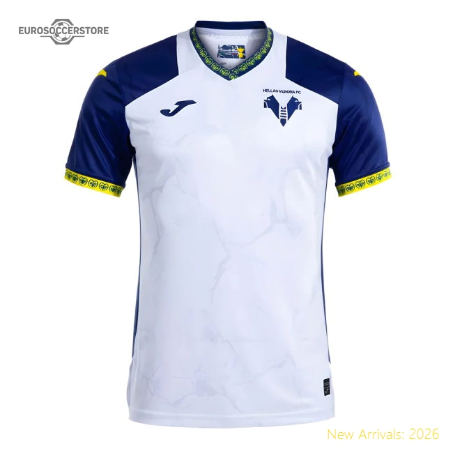 Hellas Verona 2024-2025 Away Uniform Hellas Verona Football Top-World Cup Jersey Hub - 2026 National Football Kits Store