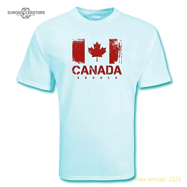 S,Canada Match Day Canada Football T-Shirt Perfect For Cheering On Your-World Cup Jersey Hub - 2026 National Football Kits Store