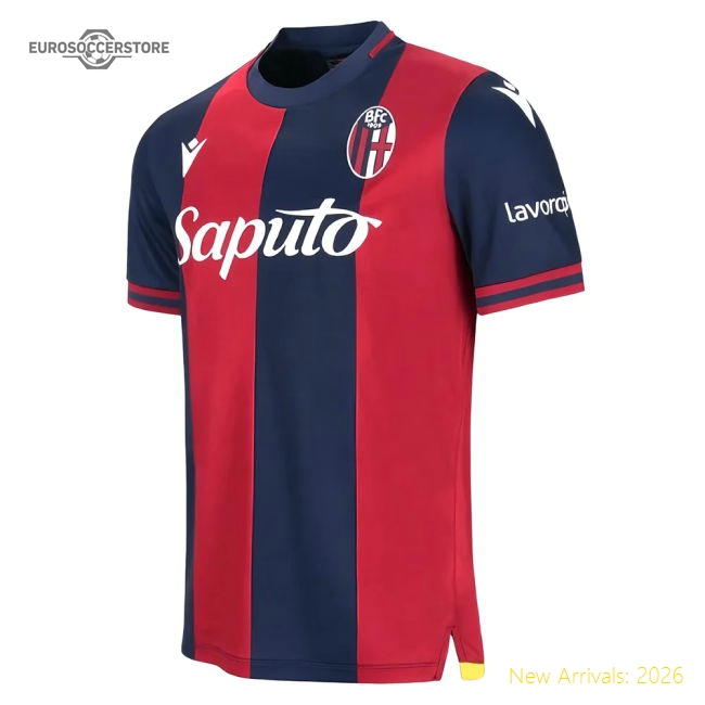 Bologna 2024-2025 Home Gear Football Football Top For Diehard Football F-World Cup Jersey Hub - 2026 National Football Kits Store