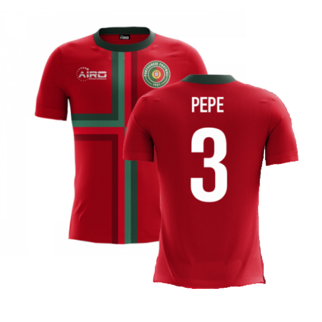 S,Hero S 2025-2026 Portugal Airo Concept Home Shirt (Pepe 3)-Soccer Shirts Store: 2026 World Cup Kits
