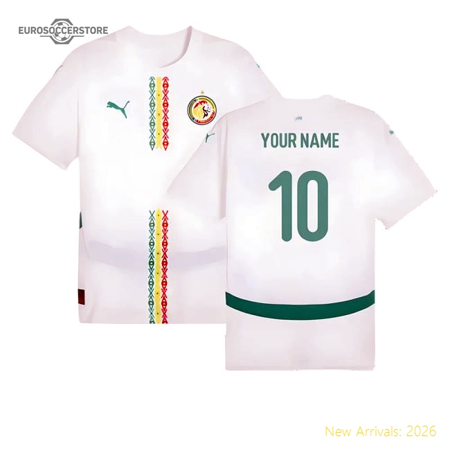 S,Senegal Tournament 2024-2025 Senegal Home Shirt (Your Name)-Soccer Shirts Store: 2026 World Cup Kits
