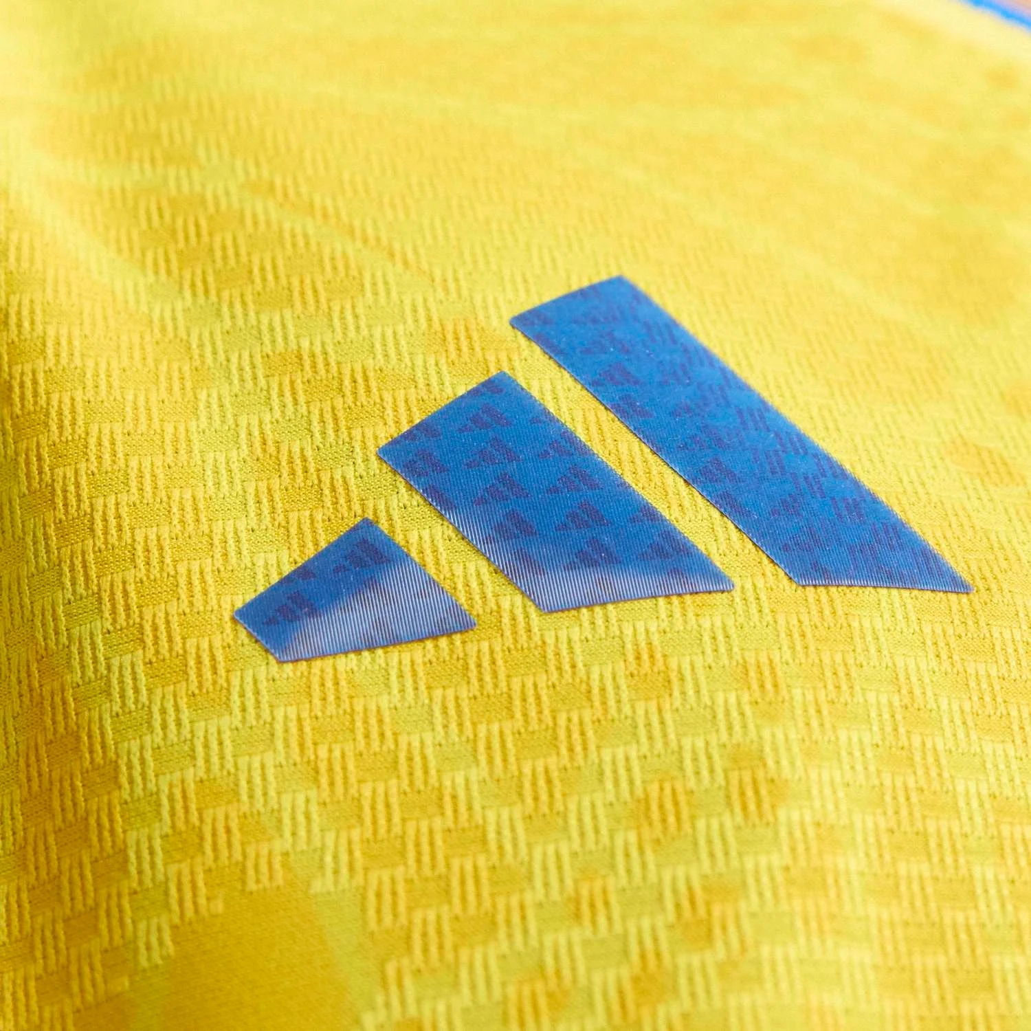 Colombia 2026 Home Elite Jersey - Butterfly Energy Men's Player Edition-Soccer Shirts Store: 2026 World Cup Kits