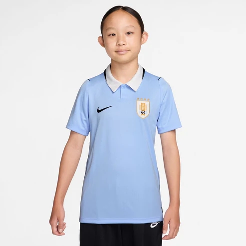 Uruguay 2026 Home Field Youngster Kit - La Celeste Sky Blue Junior Kit-Soccer Shirts Store: 2026 World Cup Kits