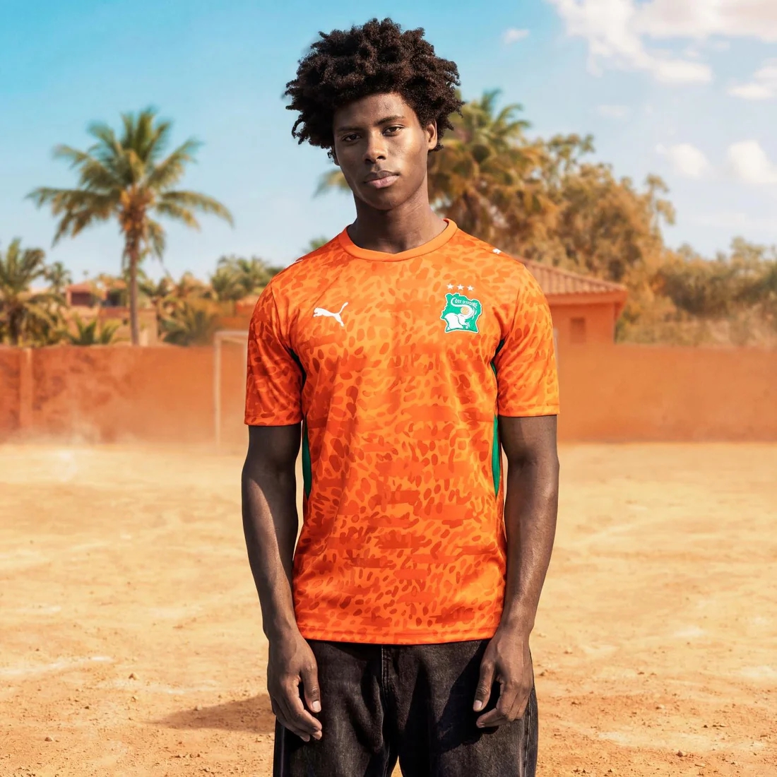 Côte d'Ivoire 2026 Domestic Men's Kit - Les Éléphants Eco-Heritage Kit-Soccer Shirts Store: 2026 World Cup Kits