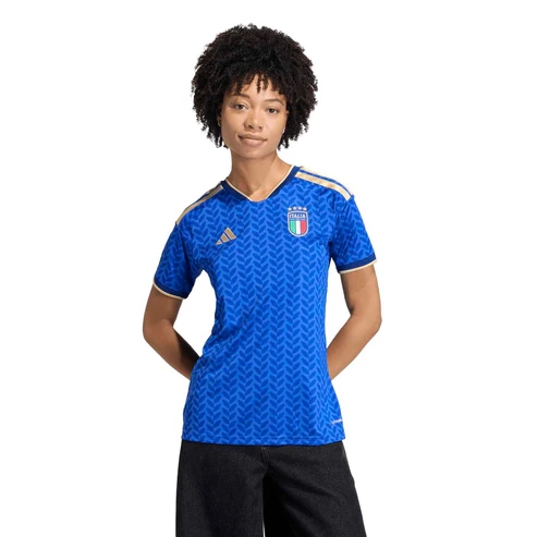Italy 2026 Home Field Women's Football Shirt - Blue Azzurri Ladies Football Kit-Soccer Shirts Store: 2026 World Cup Kits