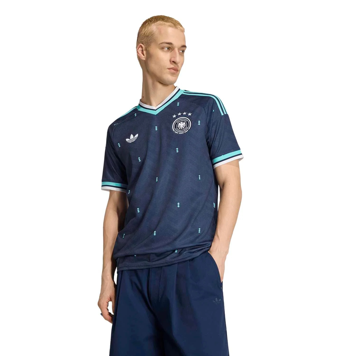 Germany 2026 Away Jersey - Men's | Heritage-Inspired CLIMACOOL+ Football Kit-Soccer Shirts Store: 2026 World Cup Kits