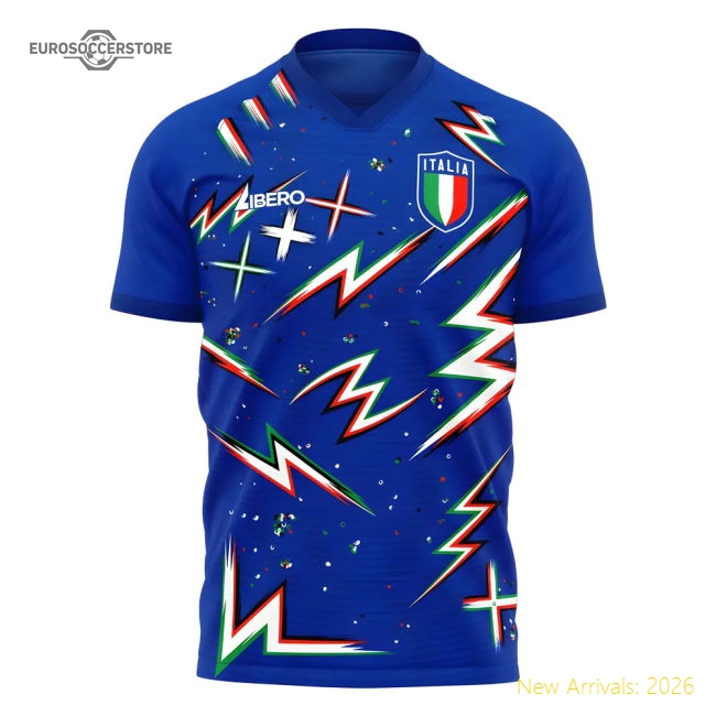Italy Women 2025-2026 Home Gear Womens Italy Pre-Match Concept Match Kit-Soccer Shirts Store: 2026 World Cup Kits