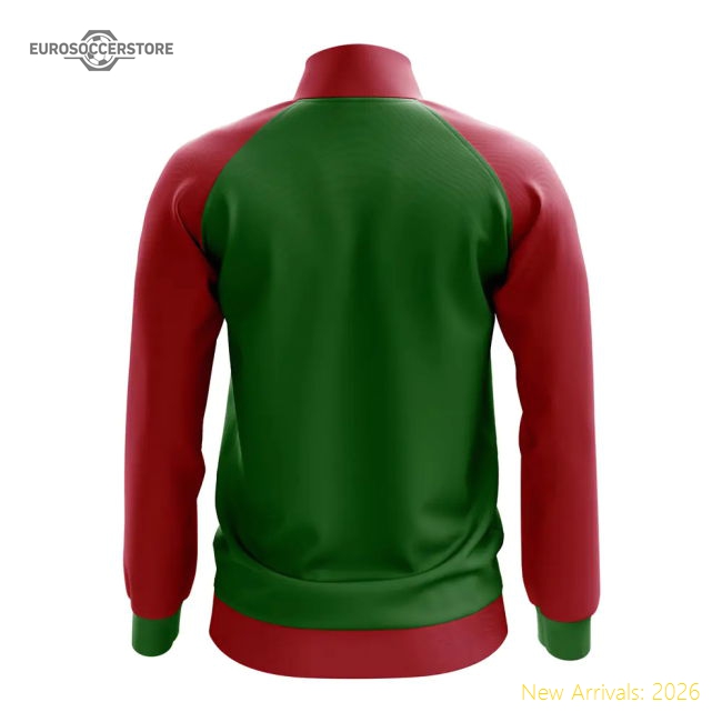 S,Maldives Maldives Concept Football Track Jacket (Green)-Soccer Shirts Store: 2026 World Cup Kits