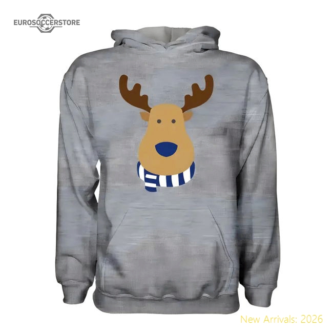 Club Teams,Birmingham Birmingham City Rudolph Supporters Hoody (Grey)-World Cup Jersey Hub - 2026 National Football Kits Store