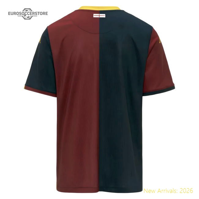 Genoa 2025-2026 Home Kit Football Football Top For Diehard Football Fans-World Cup Jersey Hub - 2026 National Football Kits Store