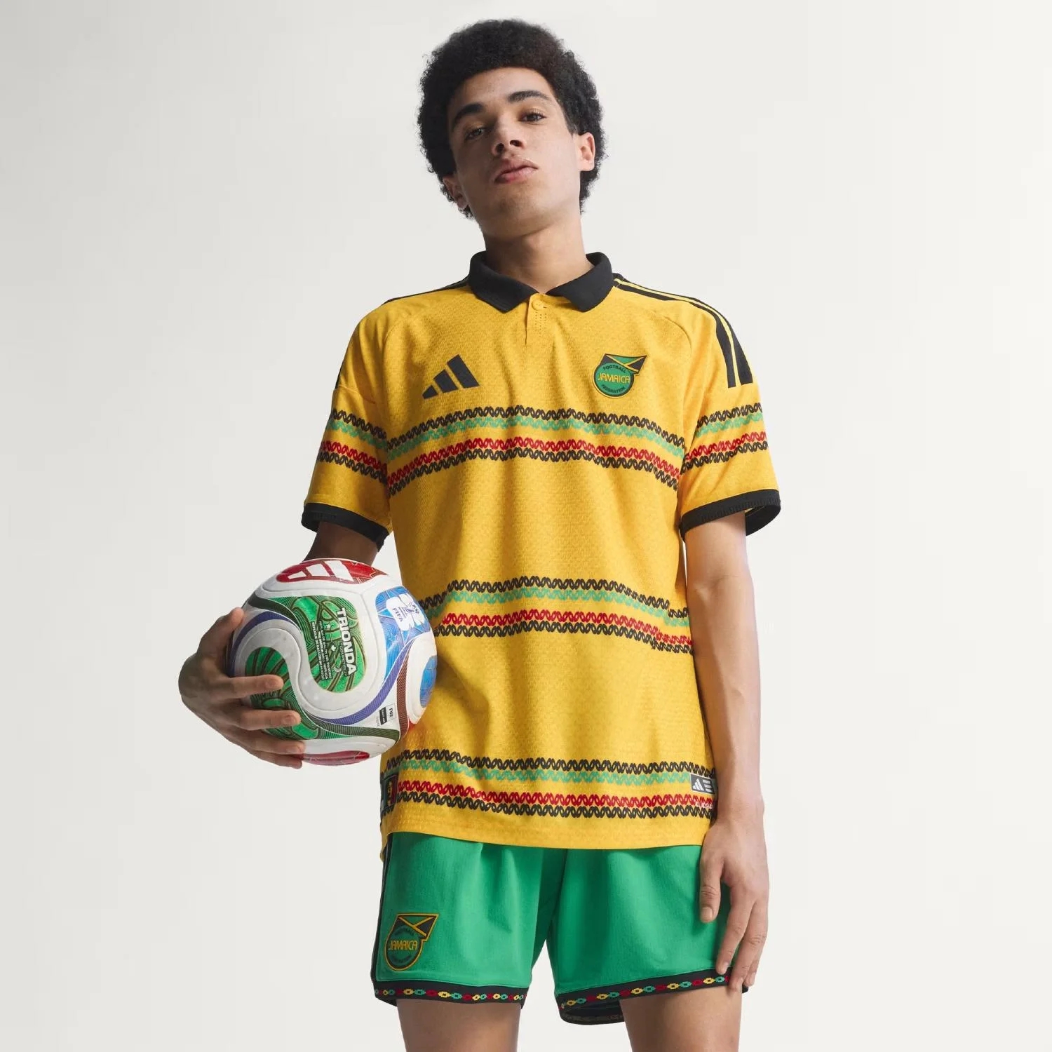 Jamaica 2026 Home Side Men's Soccer Top - Reggae Spirit Elite Pro Kit-Soccer Shirts Store: 2026 World Cup Kits