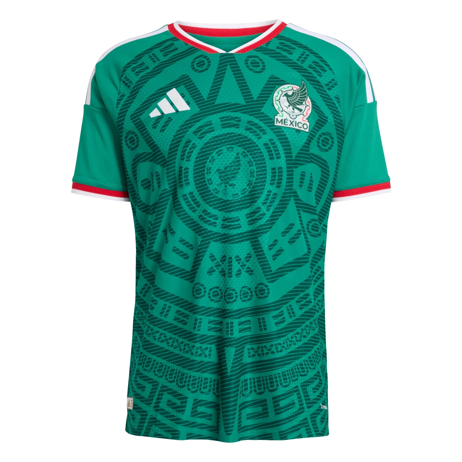 Mexico 2026 Elite Home Jersey - Men's | Slim Fit Climacool+ Lightweight Football Shirt with Cultural Design-Soccer Shirts Store: 2026 World Cup Kits