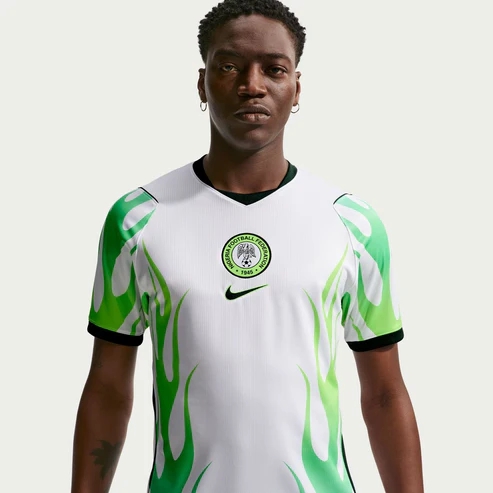 Nigeria 2026 Road Men's Soccer Top - Super Eagles Street-Ready Football Kit-Soccer Shirts Store: 2026 World Cup Kits