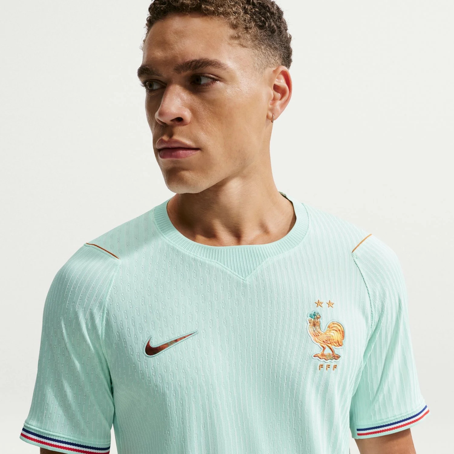 France 2026 Away Elite Jersey - Liberté Teal Player Edition-Soccer Shirts Store: 2026 World Cup Kits