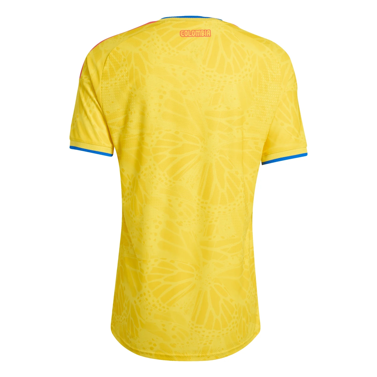 Colombia 2026 Home Elite Jersey - Butterfly Energy Men's Player Edition-Soccer Shirts Store: 2026 World Cup Kits