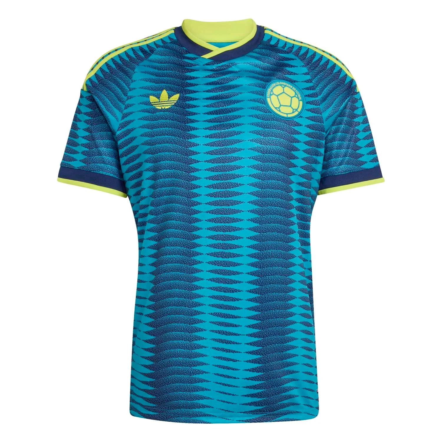 Colombia 2026 Away Jersey Men's | CLIMACOOL+ Slim Fit Nature Inspired Football Kit-Soccer Shirts Store: 2026 World Cup Kits