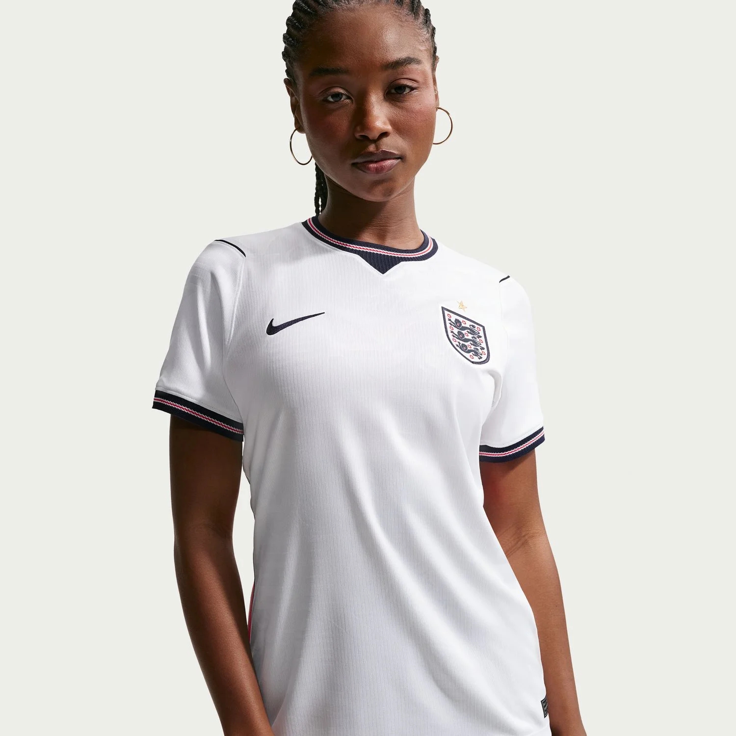 England 2026 Home Women's Jersey - Three Lionesses Heritage Kit-Soccer Shirts Store: 2026 World Cup Kits