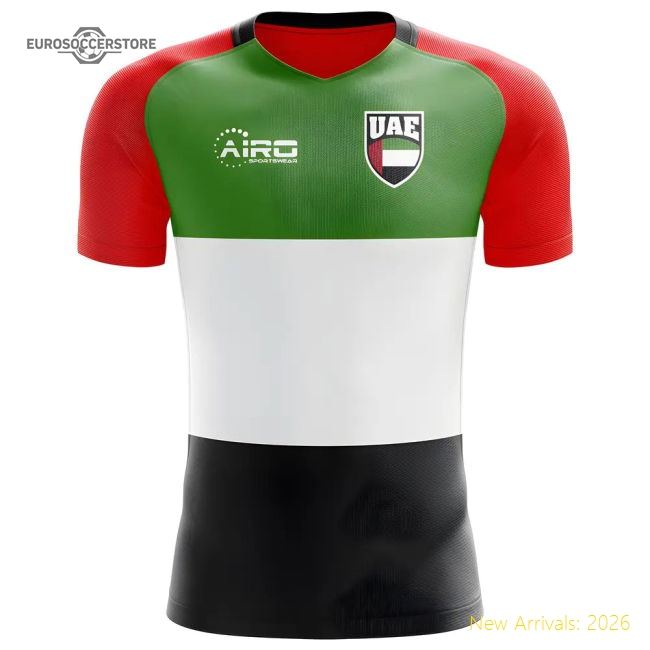 United Arab Emirates 2025-2026 Home Kit Football Jersey-World Cup Jersey Hub - 2026 National Football Kits Store