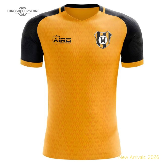 S, 2025-2026 Wolves Concept Training Shirt (Gold) - Baby-World Cup Jersey Hub - 2026 National Football Kits Store