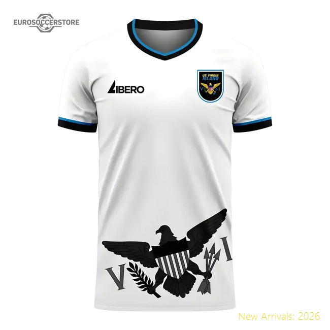 S,Us Virgin Islands Us Virgin Islands 2025-2026 Home Kit Concept...-World Cup Jersey Hub - 2026 National Football Kits Store
