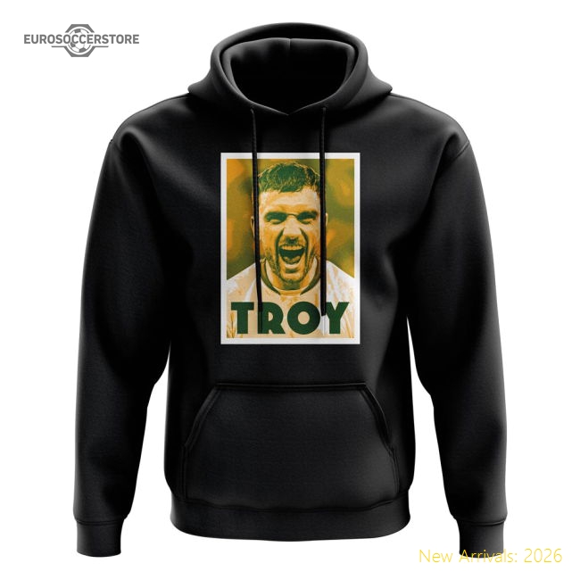 Ireland Troy Parrott Hoody Black-World Cup Jersey Hub - 2026 National Football Kits Store