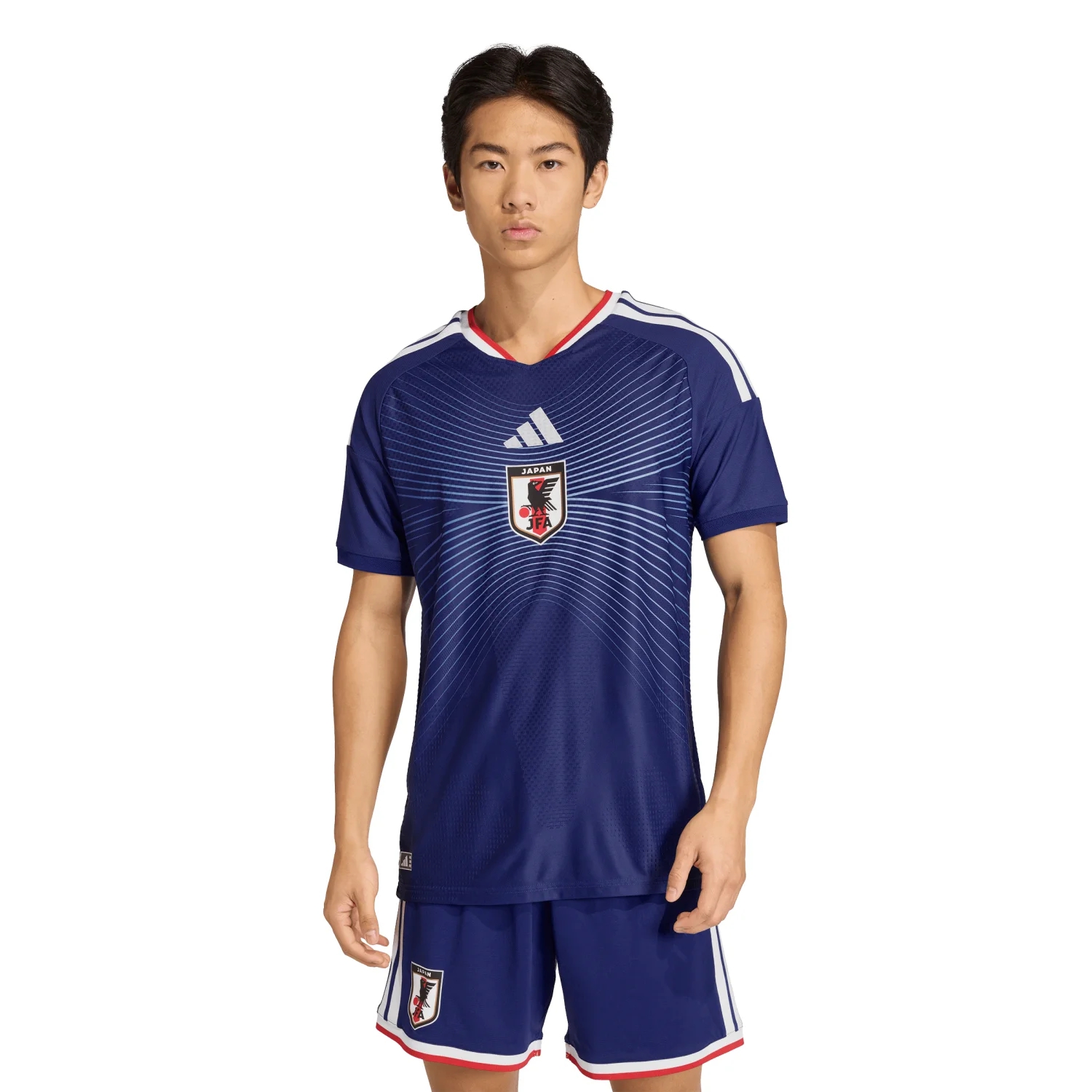 Japan 2026/27 Elite Home Jersey - Men's | Slim Fit Climacool+ Lightweight Football Shirt with Landscape Design-Soccer Shirts Store: 2026 World Cup Kits
