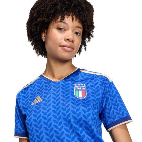 Italy 2026 Home Field Women's Football Shirt - Blue Azzurri Ladies Football Kit-Soccer Shirts Store: 2026 World Cup Kits