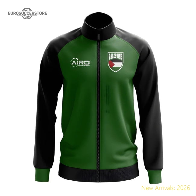 Palestine Palestine Concept Football Track Jacket Green-Soccer Shirts Store: 2026 World Cup Kits