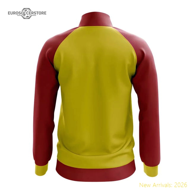 S,Bolivia Bolivia Concept Football Track Jacket (Yellow)-World Cup Jersey Hub - 2026 National Football Kits Store
