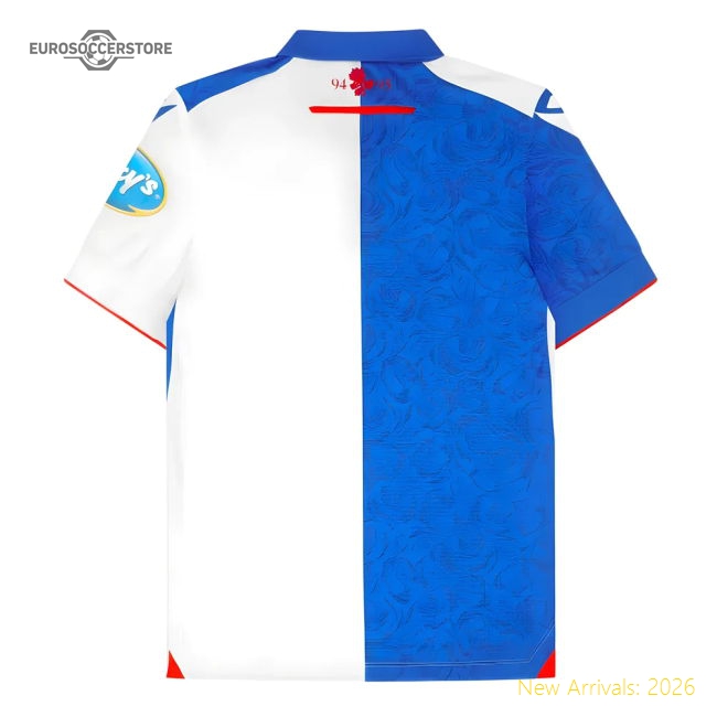 Club Teams,Blackburn 2024-2025 Blackburn Rovers Home Shirt (Dolan 10)-Soccer Shirts Store: 2026 World Cup Kits