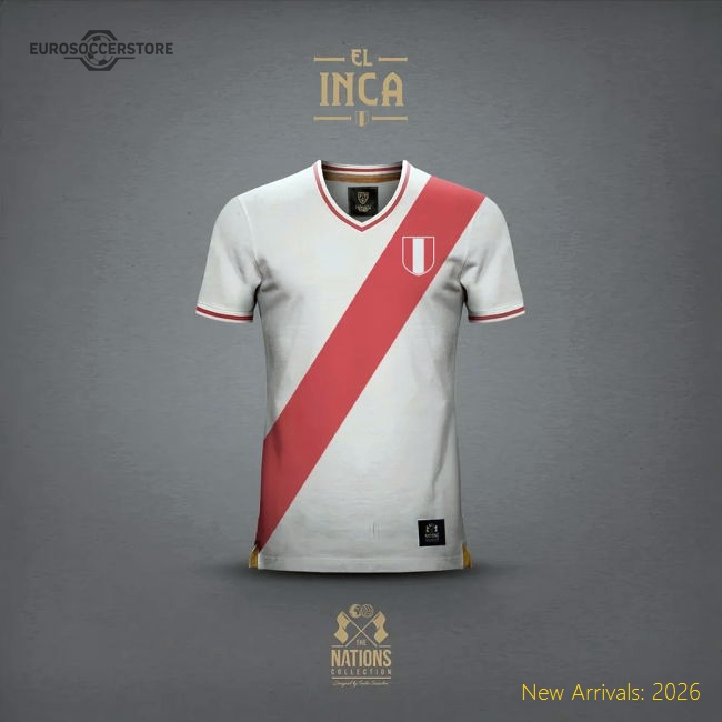 S,Peru Tournament Vintage Peru El Inca Football Match Shirt-Soccer Shirts Store: 2026 World Cup Kits
