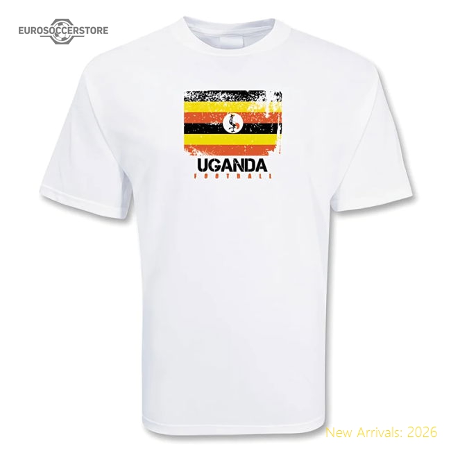 S,Uganda Competition Ready Uganda Football T-Shirt Perfect For Cheering-World Cup Jersey Hub - 2026 National Football Kits Store