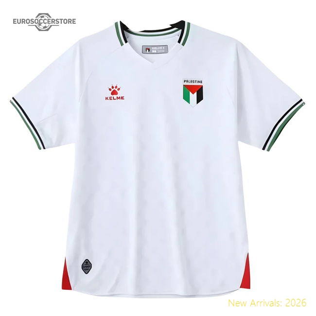 Palestine 2024-2025 Home Uniform Football Football Top-Soccer Shirts Store: 2026 World Cup Kits