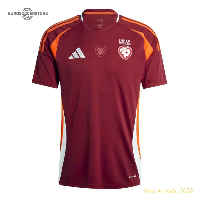 Latvia 2024-2025 Home Kit Football Jersey-Soccer Shirts Store: 2026 World Cup Kits