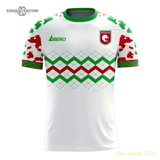 Mynamar 2025-2026 Home Uniform Libero-World Cup Jersey Hub - 2026 National Football Kits Store