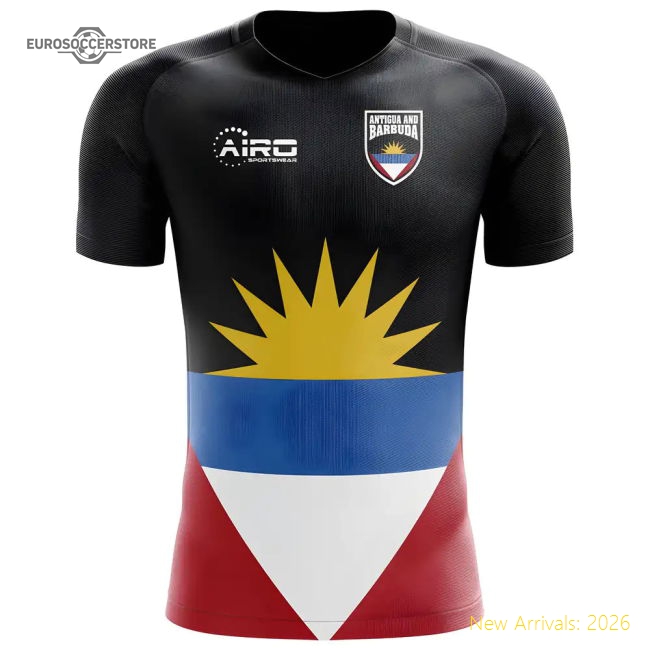 S,Antigua Game Ready 2025-2026 Antigua And Barbuda Home Kit Concept...-World Cup Jersey Hub - 2026 National Football Kits Store
