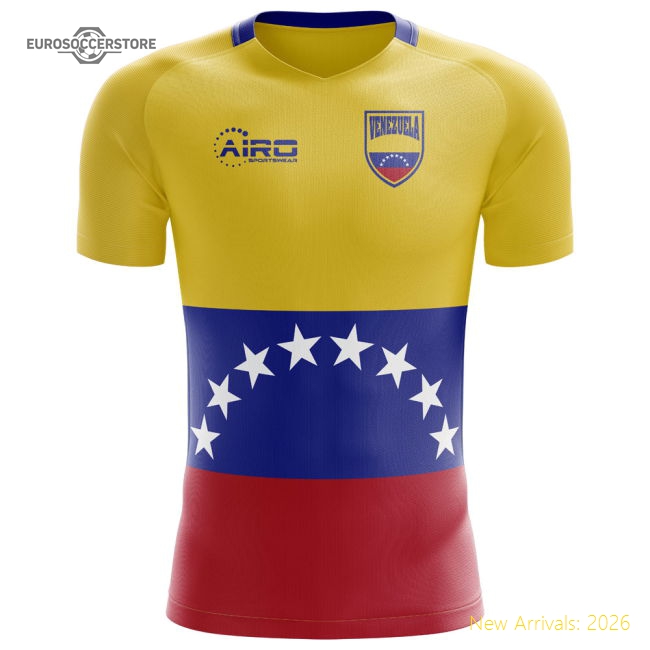 S,Venezuela 2025-2026 Venezuela Home Kit Concept Football Shirt-Soccer Shirts Store: 2026 World Cup Kits