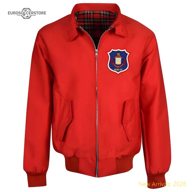 Sunderland Sunderland Red Harrington Football Jacket For Diehard Footbal-World Cup Jersey Hub - 2026 National Football Kits Store