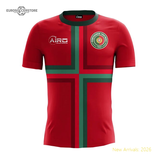 S,Hero S 2025-2026 Portugal Airo Concept Home Shirt (Pepe 3)-Soccer Shirts Store: 2026 World Cup Kits