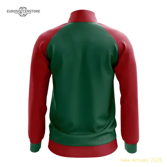 S,Grenada Grenada Concept Football Track Jacket (Green)-World Cup Jersey Hub - 2026 National Football Kits Store