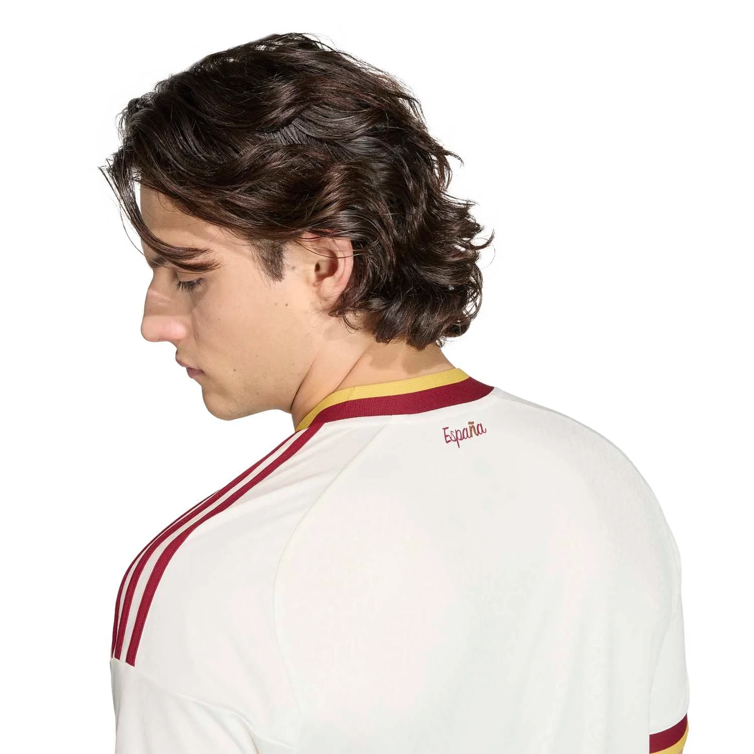 Spain 2026 Away Side Soccer Top - Men's | CLIMACOOL+ Slim Shape Literary Inspired Football Shirt-Soccer Shirts Store: 2026 World Cup Kits