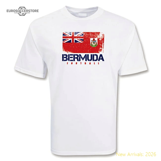 S,Bermuda Match Day Bermuda Football T-Shirt Perfect For Cheering On You-World Cup Jersey Hub - 2026 National Football Kits Store