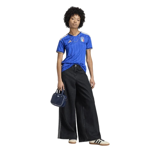 Italy 2026 Home Field Women's Football Shirt - Blue Azzurri Ladies Football Kit-Soccer Shirts Store: 2026 World Cup Kits