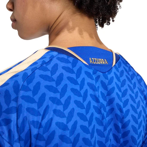 Italy 2026 Home Field Women's Football Shirt - Blue Azzurri Ladies Football Kit-Soccer Shirts Store: 2026 World Cup Kits