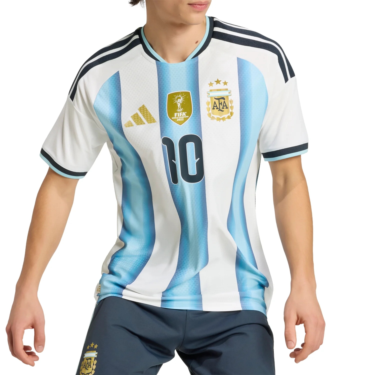 Argentina 2026 Messi Home Jersey Men's | Climacool+ Slim Fit Championship Kit-Soccer Shirts Store: 2026 World Cup Kits