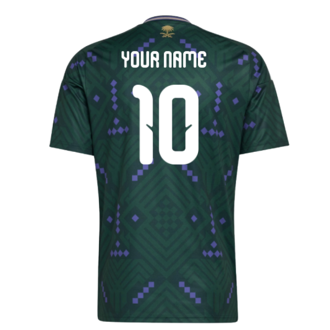 Saudi Arabia 2026-2027 Home Gear Saudi Arabia (Your Name) Match Kit-Soccer Shirts Store: 2026 World Cup Kits