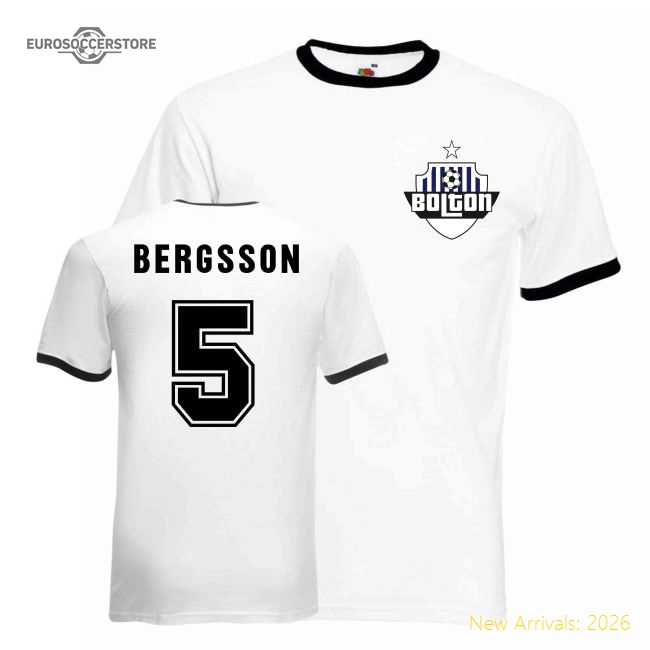 Club Match Day Teams,Bolton Gudni Bergsson Bolton Ringer Tee...-World Cup Jersey Hub - 2026 National Football Kits Store