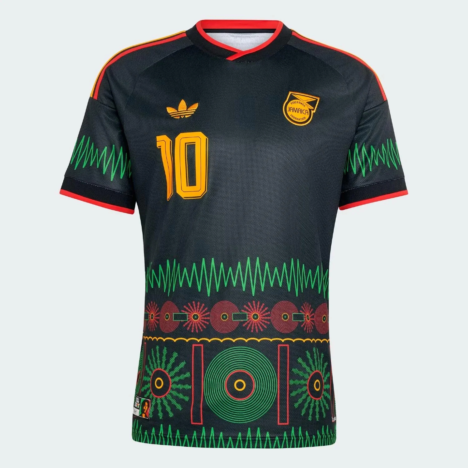 Jamaica 2026 Road Marley 10 Football Shirt - Reggae Spirit Men's Kit-Soccer Shirts Store: 2026 World Cup Kits