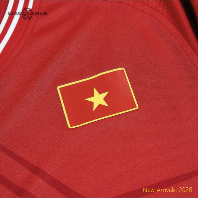 Vietnam 2023-2024 Home Gear Match Match Kit-World Cup Jersey Hub - 2026 National Football Kits Store