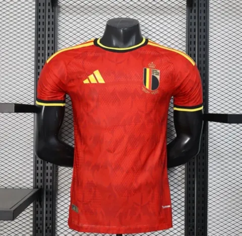 Belgium national team red home jersey